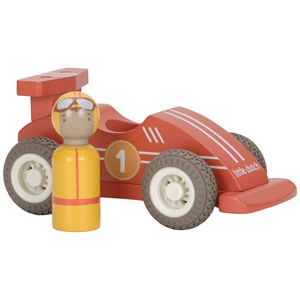 Set de 2 voitures de course en bois