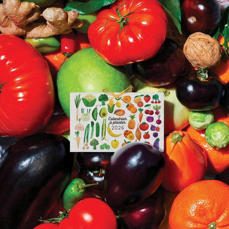 Calendrier à planter 2026 fruits et légumes