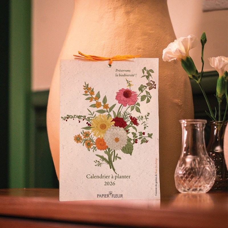 Calendrier à planter 2026 biodiversité