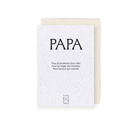 Carte à planter papa