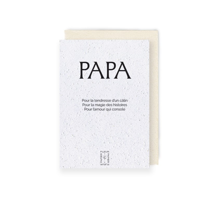 Carte à planter papa