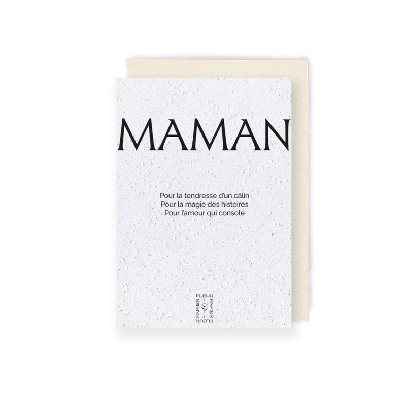 Carte à planter maman