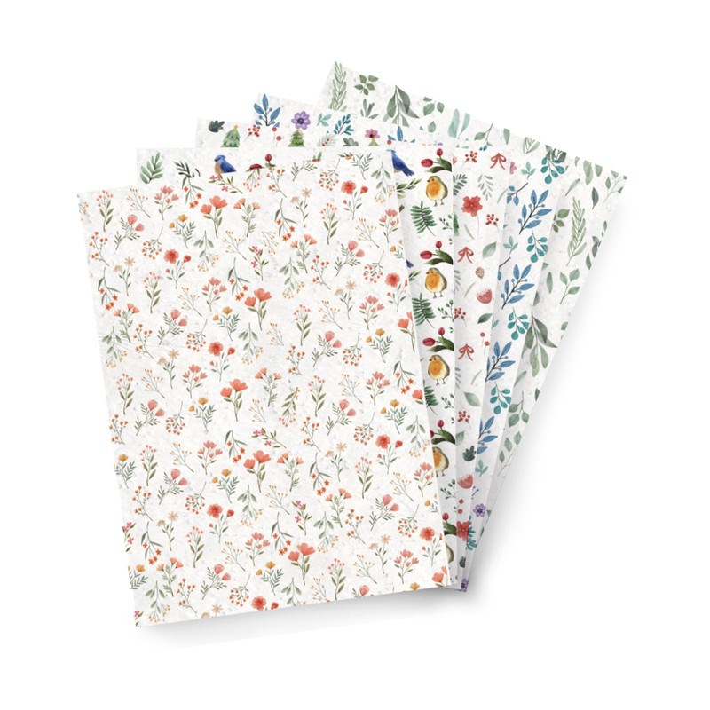 Papier cadeau à planter