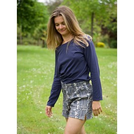 Short pyjama albatros motif ethnique