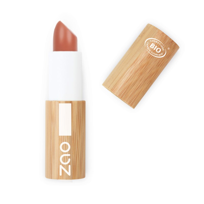 Zao Make Up - Baume à lèvres color & repulp orangé