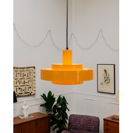 Suspension en métal jaune n°134