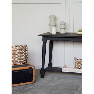 Francine, la table d'appoint noire n°491