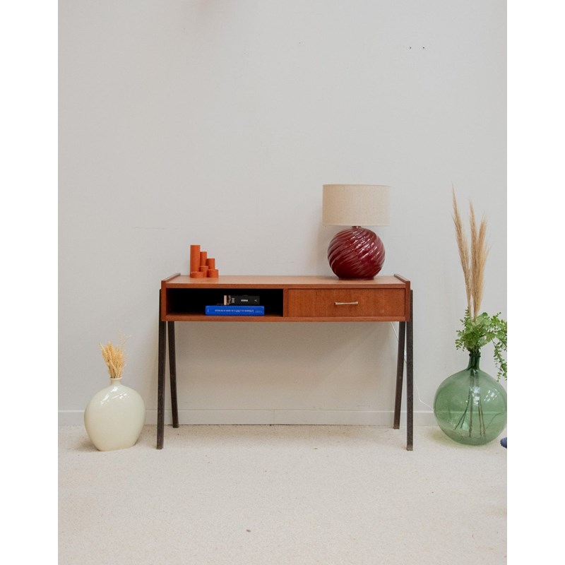 Hanna, la console en métal et bois n°642