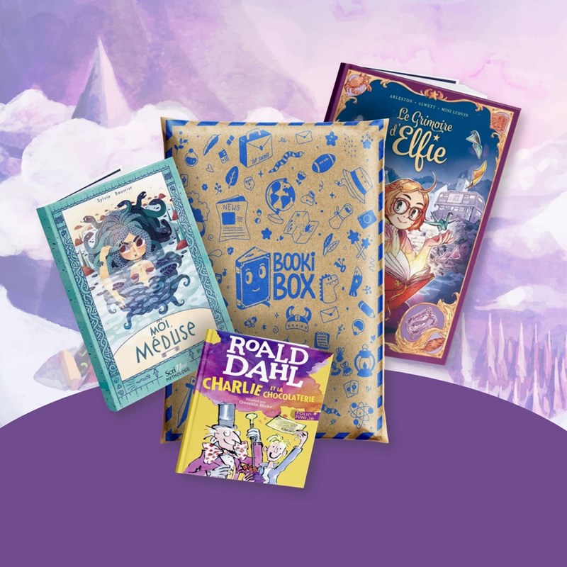 Bookibox coffret lecture surprise 3 livres d’occasion magie & fantaisie 9-12 ans