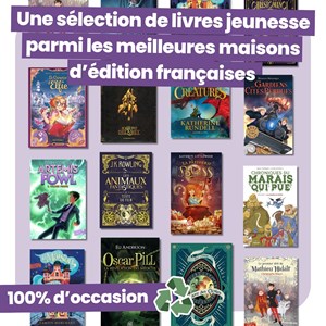 Bookibox coffret lecture surprise 3 livres d’occasion magie & fantaisie 9-12 ans