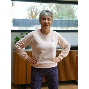 Sweat yoga héron rose pétale L