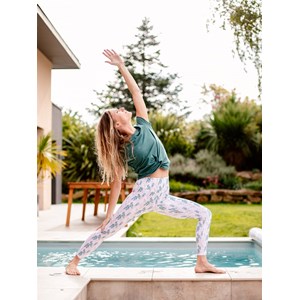 T-shirt yoga toucan vert sapin L