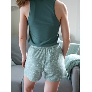 Short pyjama albatros motif petites comètes XL