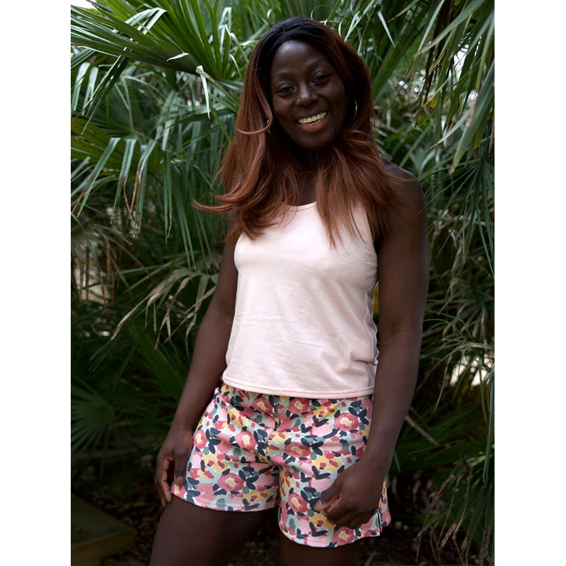 Débardeur pyjama rossingol rose pétale