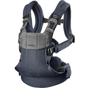 Porte bébé harmony tissu mesh 3d gris anthracite