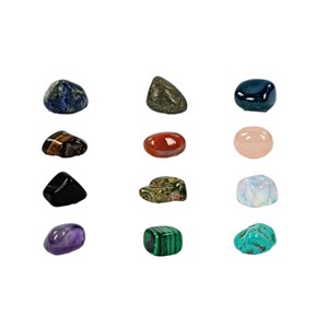 Mini coffret - pierres précieuses et min