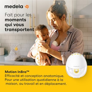 Tire-lait électrique double portable motion inbra