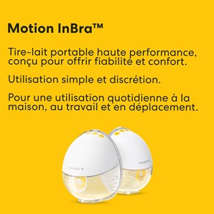 Tire-lait électrique double portable motion inbra