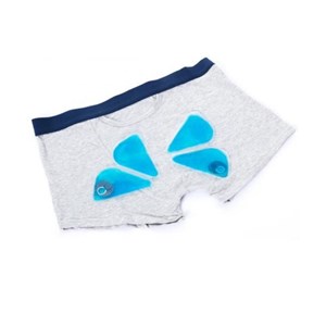 Snowcool short taille xxl : caleçon rafraîchissant booster de testostérone