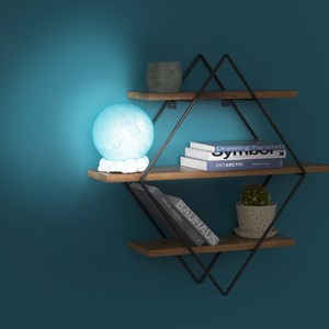 Mob - enceinte bluetooth moony - lampe lune lumineuse