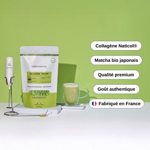 Collagène matcha - 24 à 48 doses