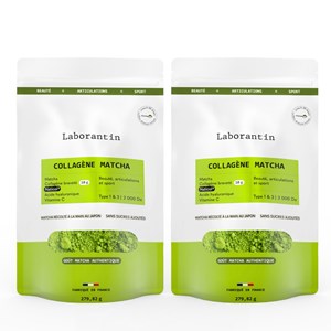 Collagène matcha - 48 à 96 doses