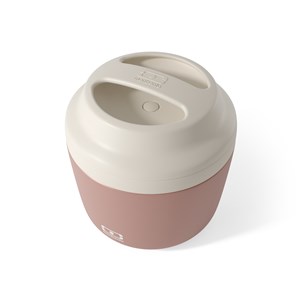 Lunch box isotherme 550ml rose moka