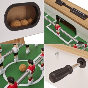 Babyfoot contemporain blanc ado adulte