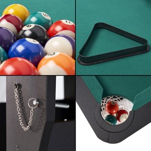 Table de billard pliable pour adulte