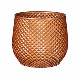 Cache-pot moderne intérieur extérieur -bronze