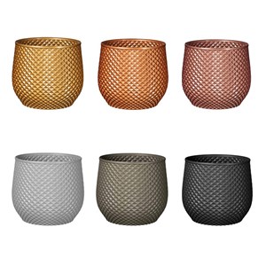 Cache-pot moderne intérieur extérieur -bronze