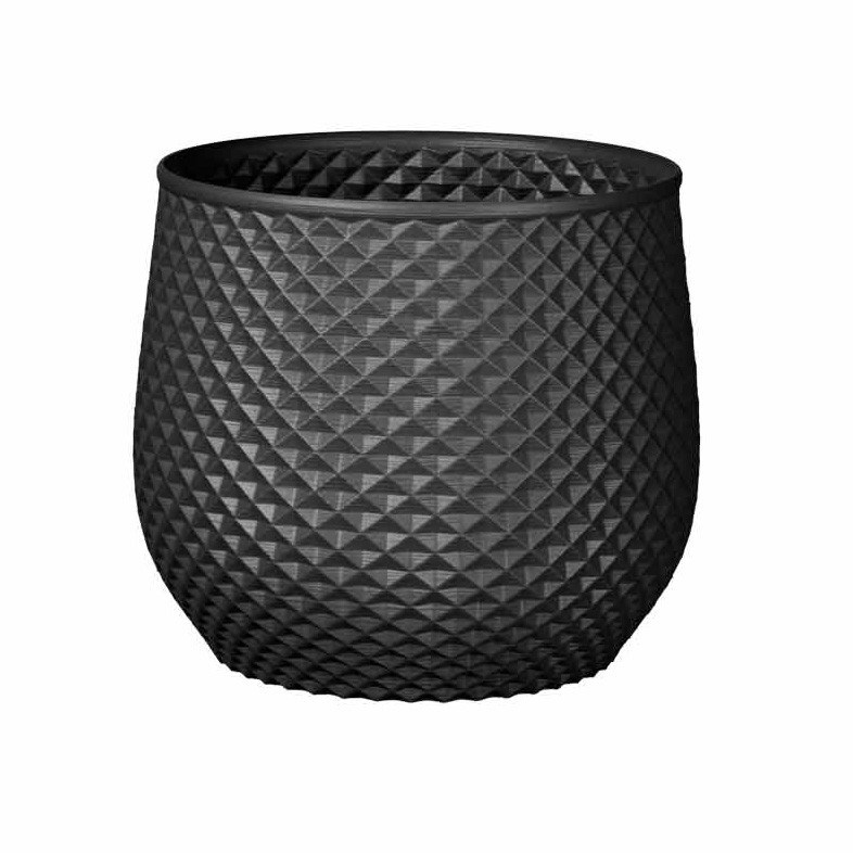 Cache-pot moderne intérieur extérieur - anthracite