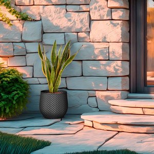 Cache-pot moderne intérieur extérieur - anthracite