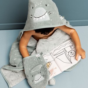 Cape de bain mr. Shark (75 x 75 cm)