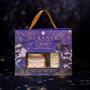 Coffret bougie et parfum d'ambiance fleur de monoï