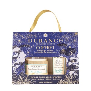 Coffret bougie et parfum d'ambiance fleur de monoï