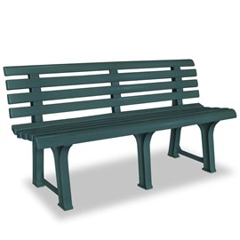 Banc de jardin meuble de patio d'extérieur 145.5 x 49 x 74 cm