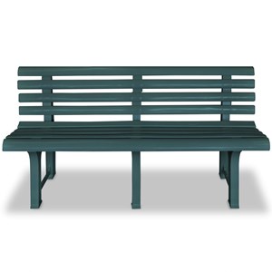 Banc de jardin meuble de patio d'extérieur 145.5 x 49 x 74 cm