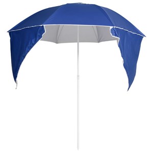 Parasol mobilier de jardin de plage avec 190 x 190 x 218 cm bleue