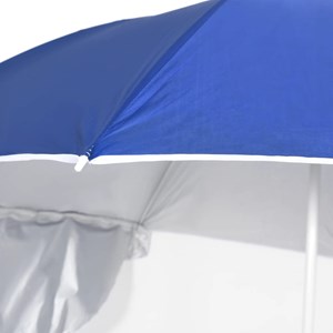 Parasol mobilier de jardin de plage avec 190 x 190 x 218 cm bleue