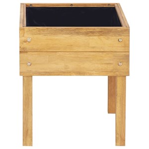 Jardinière surélevée 50 x 40 x 45 50 x 40 x 45 cm bois marron