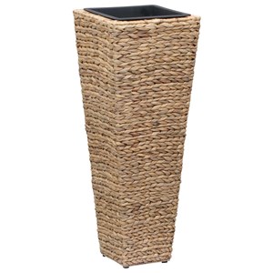 Jardinière lit surélevé plantes fleurs jardin 3 30 x 30 x 80 cm marron