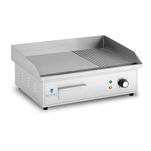 Plancha électrique professionnelle plaque de cuisson 3 42 x 55 x 24 cm