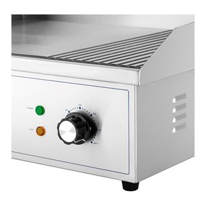 Plancha électrique professionnelle plaque de cuisson 3 42 x 55 x 24 cm