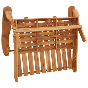 Banc de jardin meuble de patio d'extérieur 126 x 84 x 90 cm bois marron