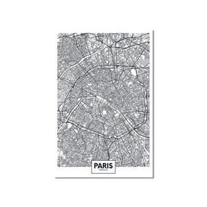 Tableau deco graphique paris france