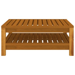 Salon de jardin meuble d'extérieur ensemble de 69 x 69 x 62.5 cm bois marron