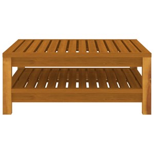 Salon de jardin meuble d'extérieur ensemble de 69 x 69 x 62.5 cm bois marron