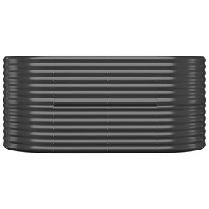 Jardinière bac lit surélevé plantes fleurs terrasse 152 x 80 x 68 cm