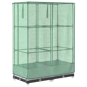 Jardinière bac lit surélevé plantes fleurs terrasse 80 x 40 x 123 cm